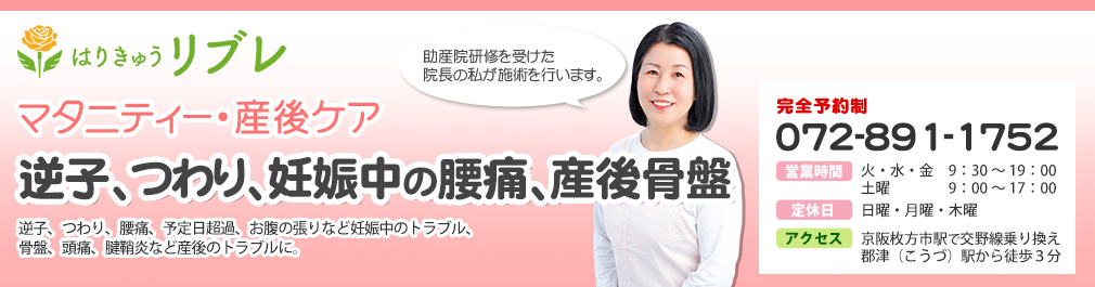 はりきゅうリブレ（旧レディース鍼灸リブレ）交野市の鍼灸院[公式]