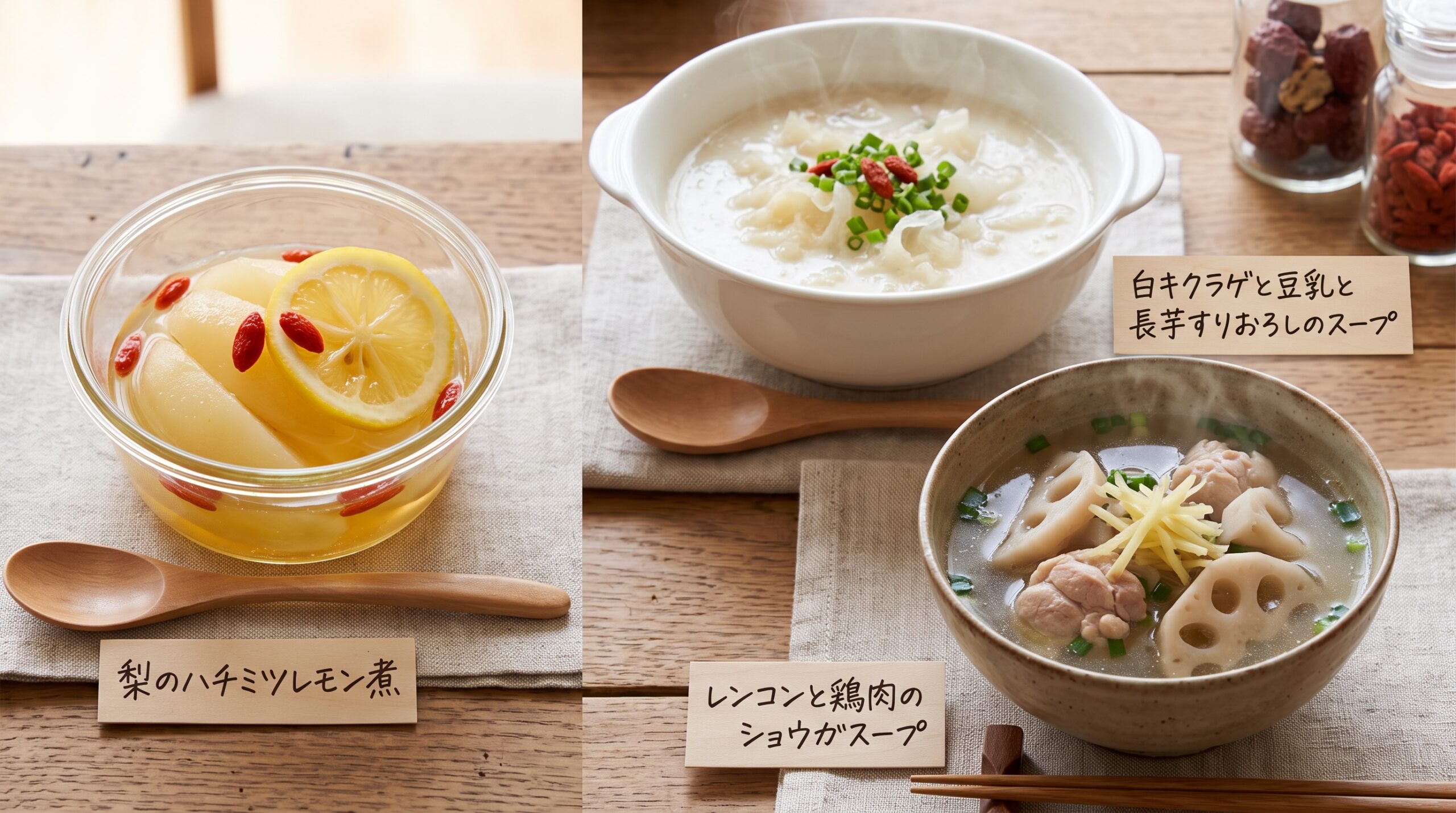 薬膳メニュー